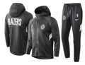 Set Nike NBA Therma Flex Portland Trail Blazer Black Training