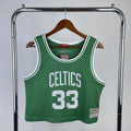 Jersey Cropped Larry Bird Boston Celtics Mitchell & Ness Hardwood Classics
