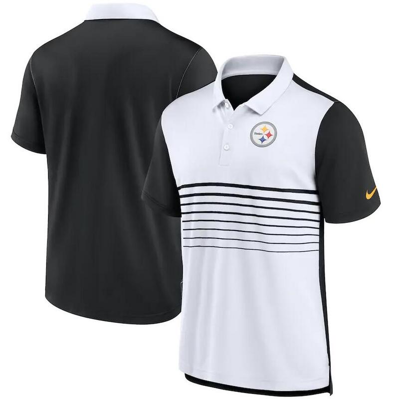 Jersey Polo Nike Pittsburgh Steelers - White/Black