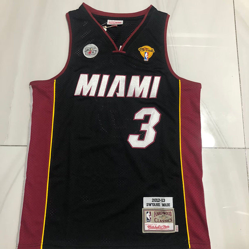 Jersey Authentic Miami Heat Dwyane Wade Finals 2012/13