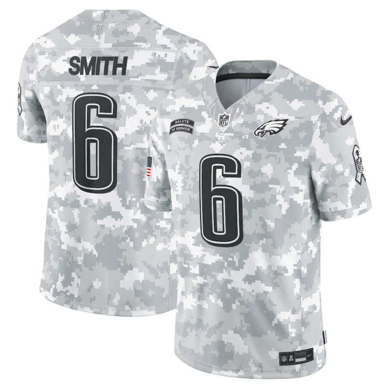 NFL Philadelphia Eagles Vapor F.U.S.E. Limited Jersey Salute To Service 2024