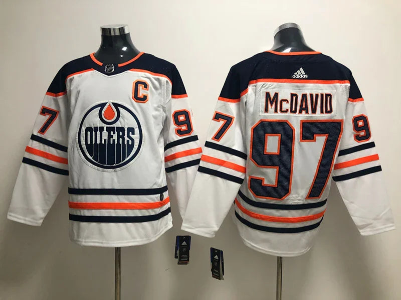 Jersey Edmonton Oilers White