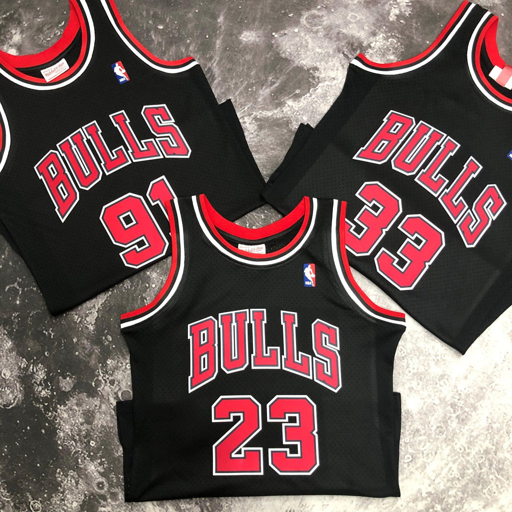 Jersey Swingman Chicago Bulls Mitchell & Ness Hardwood Classics 1997/98 Black