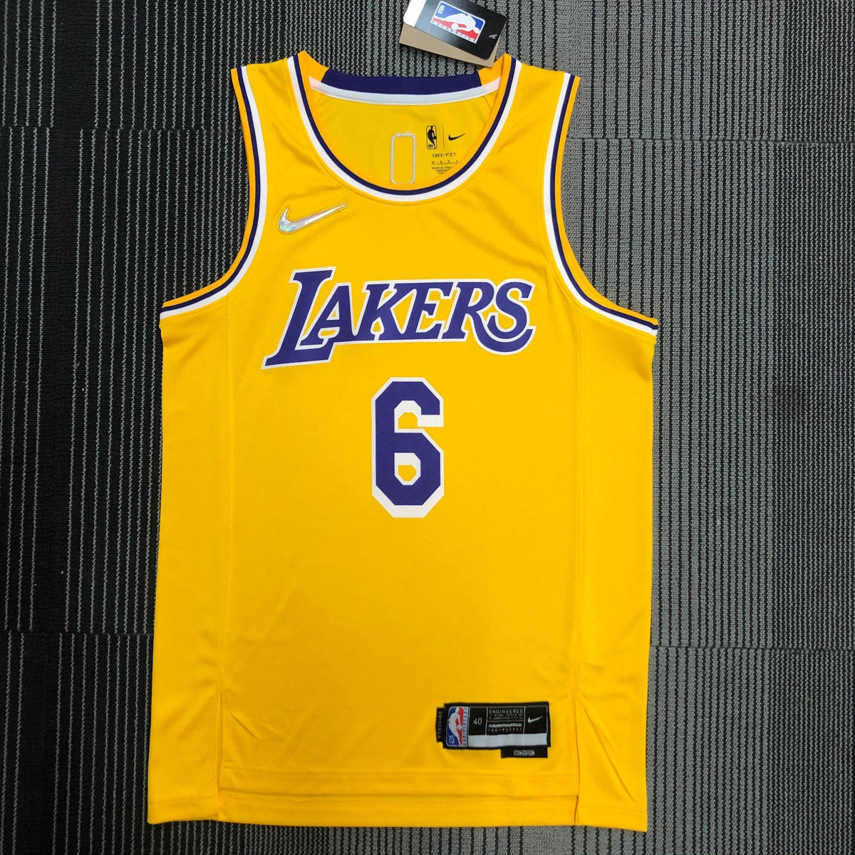 Jersey Los Angeles Lakers Icon Edition Diamond 75th