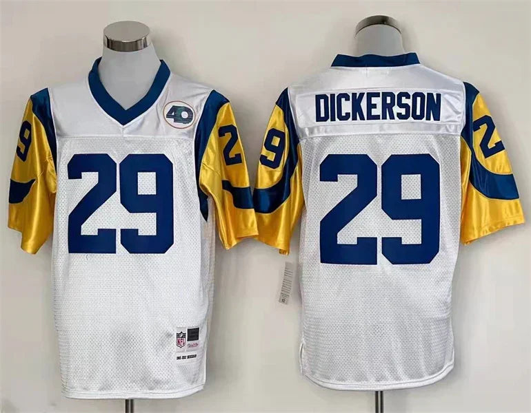 Jersey Los Angeles Rams Mitchell & Ness Throwback White
