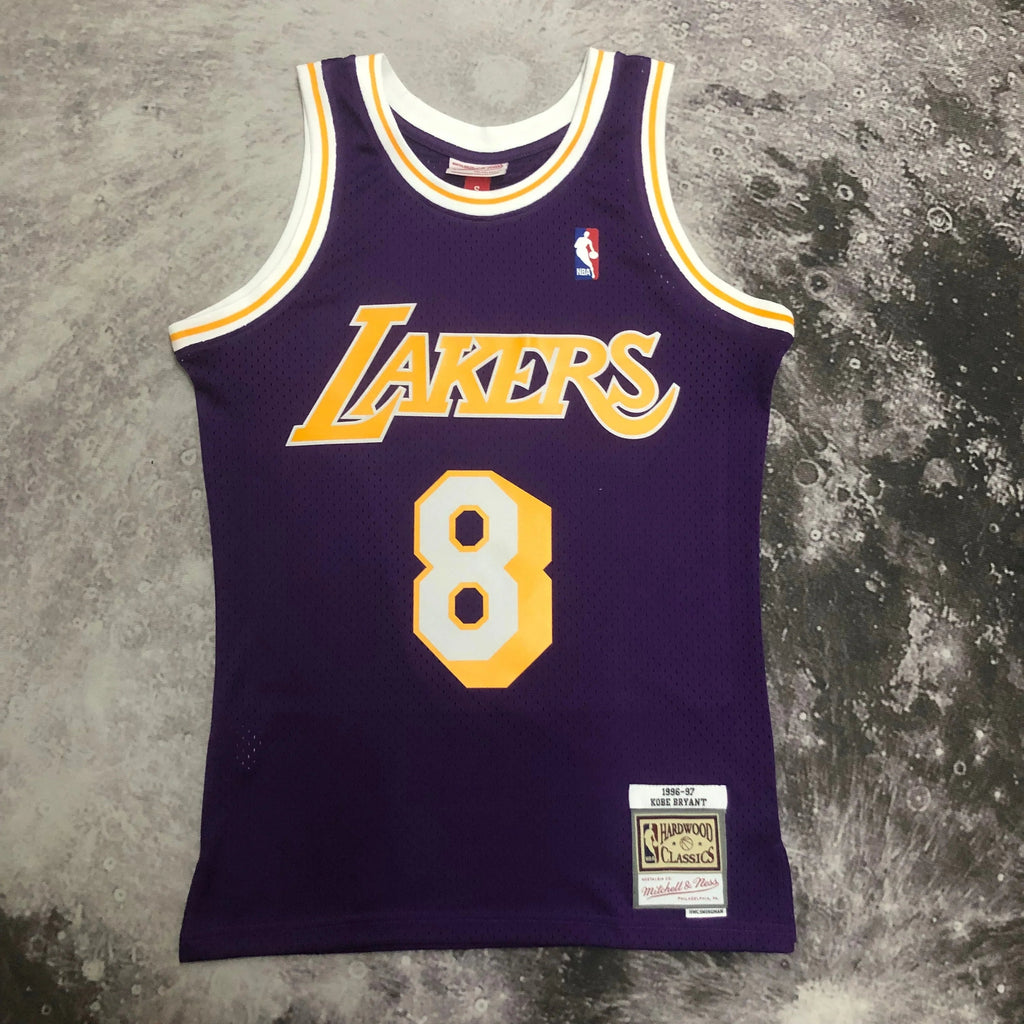 Jersey Swingman Los Angeles Lakers Mitchell & Ness Purple Hardwood Classics 1996/97