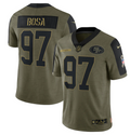 NFL San Francisco 49ers Vapor Limited Jersey Salute To Service 2021