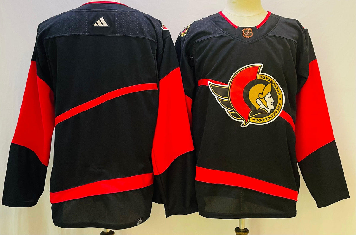 NHL Ottawa Senators Reverse Retro 2.0 Jersey Black