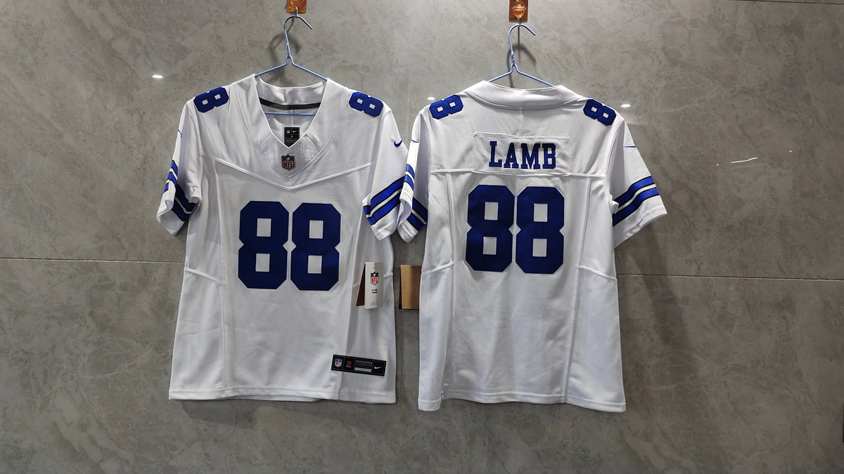Jersey Youth Dallas Cowboys Vapor F.U.S.E. Limited White