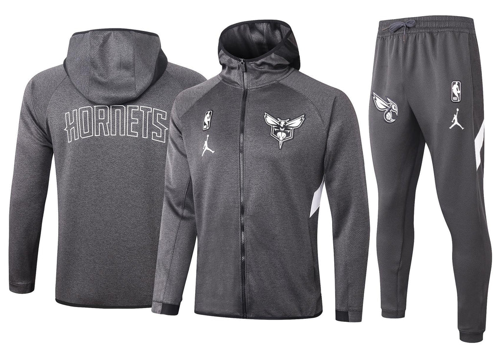 Set Nike NBA Therma Flex Charlotte Hornets Black Training