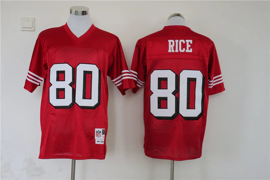 Jersey San Francisco 49ers Mitchell & Ness Throwback Red/Black