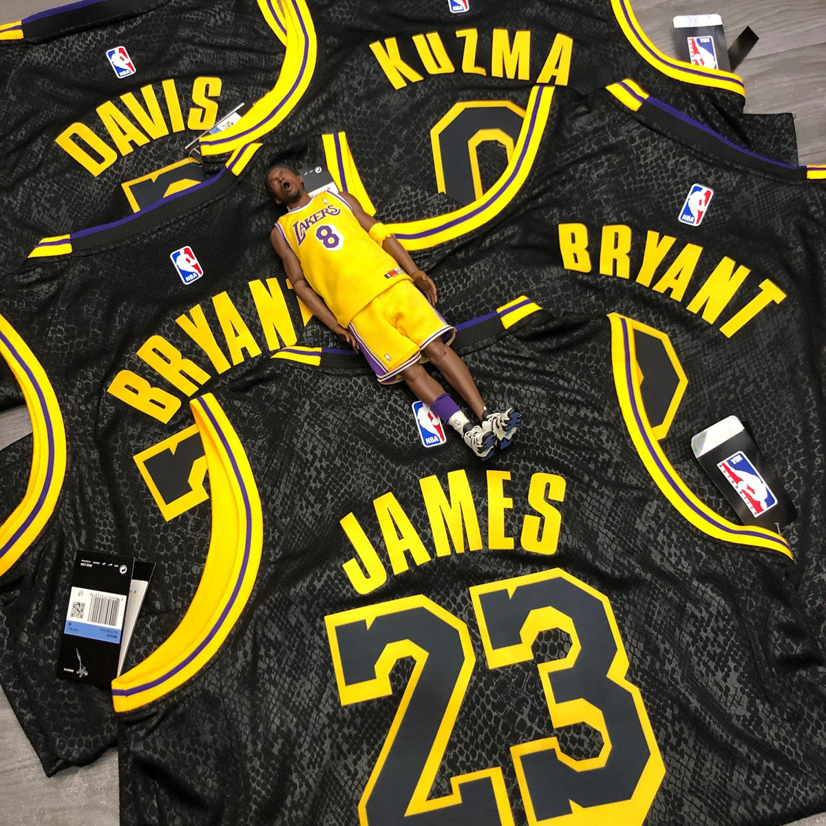 Jersey NBA Los Angeles Lakers City Edition Mamba