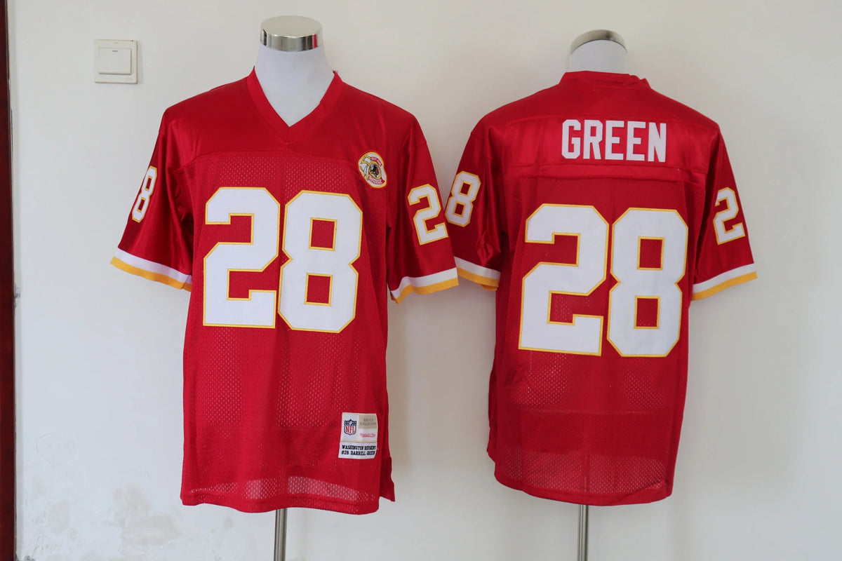 Jersey Washington Redskins Mitchell & Ness Throwback Red