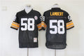 Jersey Pittsburgh Steelers Mitchell & Ness Throwback Black