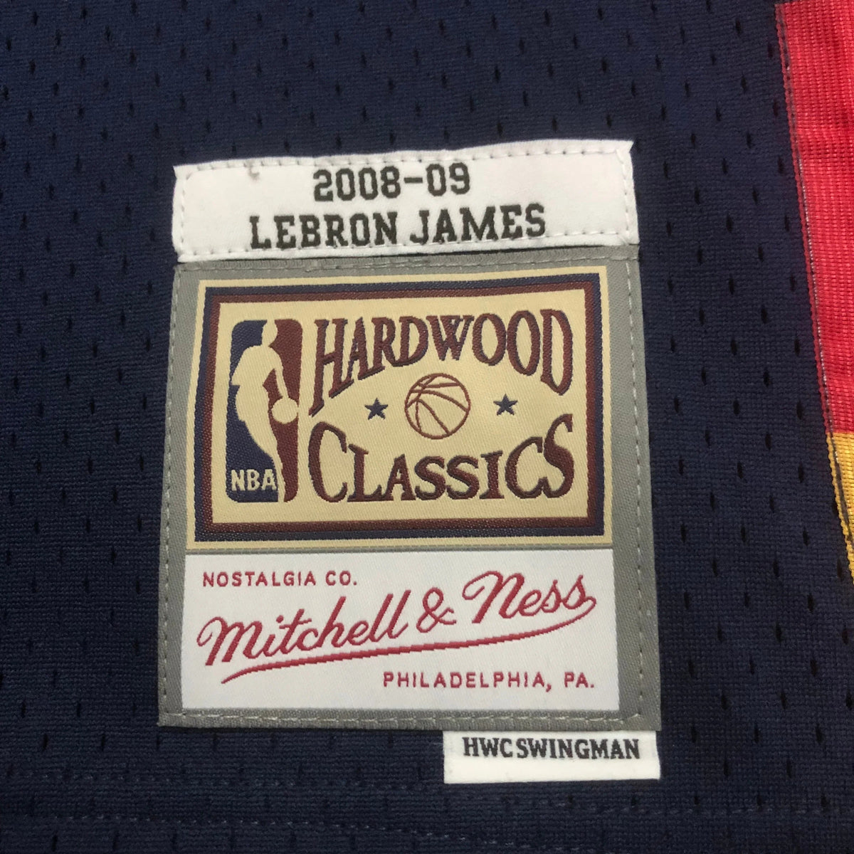 Jersey Swingman Cleveland Cavaliers Mitchell & Ness Hardwood Classics 2008/09
