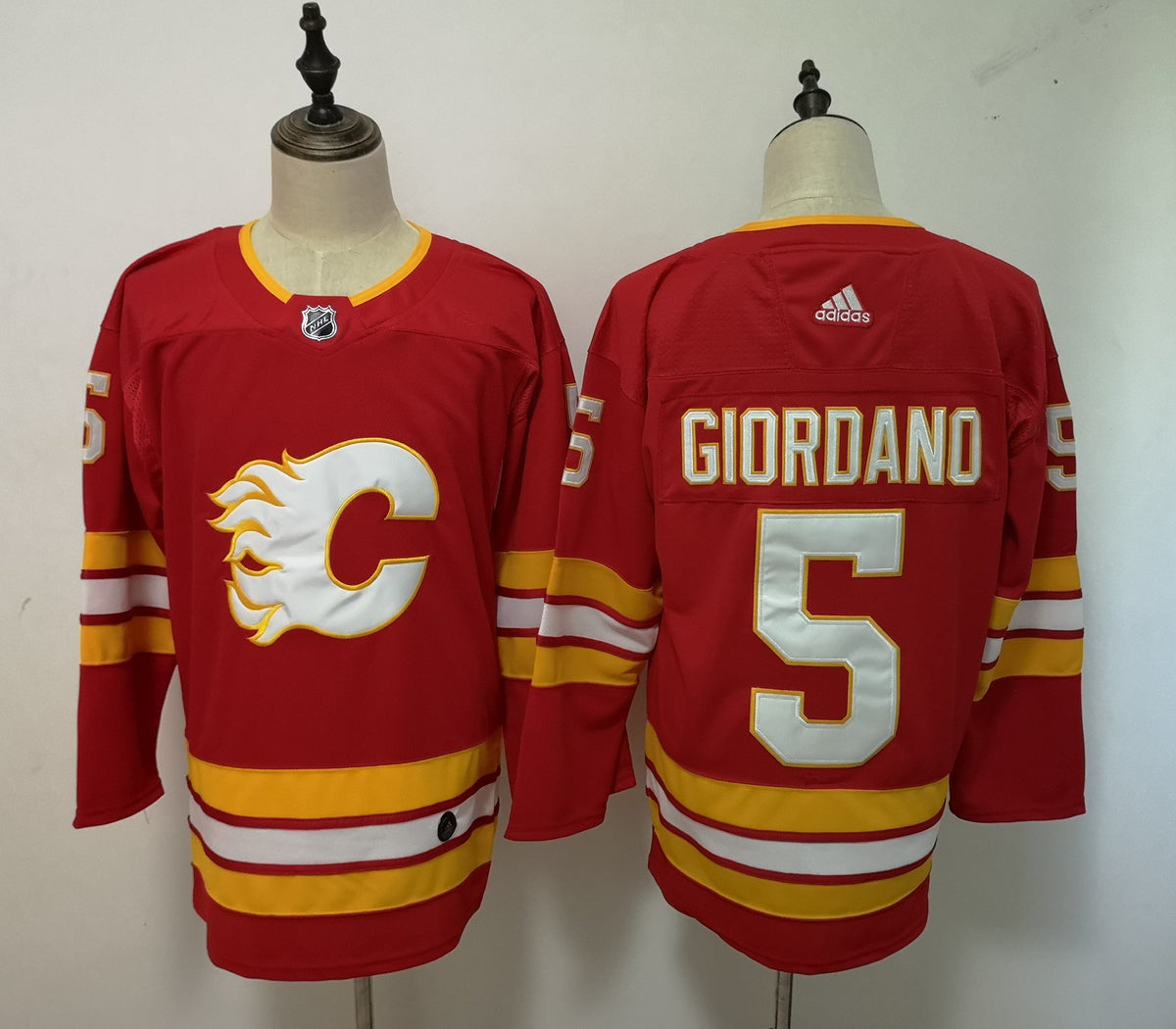 NHL Calgary Flames Jersey Red/Yellow