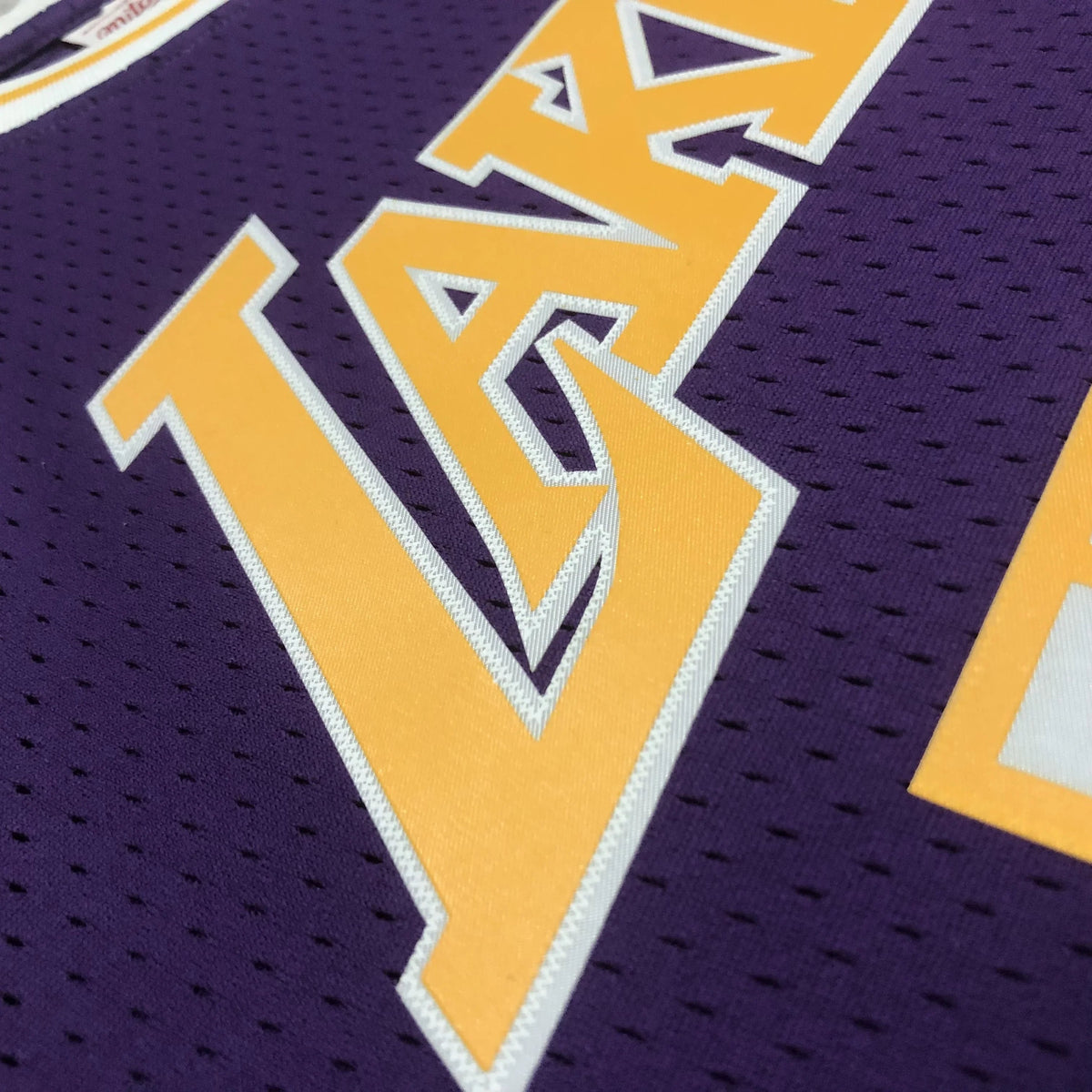 Jersey Swingman Los Angeles Lakers Mitchell & Ness Purple Hardwood Classics 1996/97