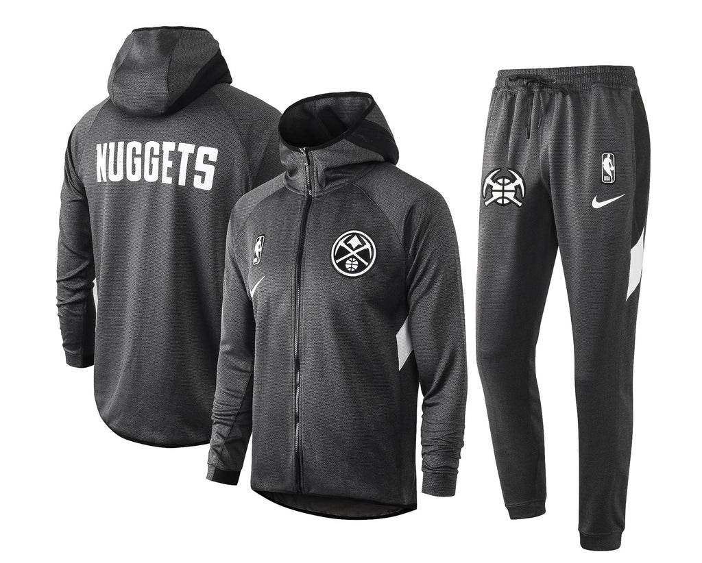 Set Nike NBA Therma Flex Denver Nuggets Black Training