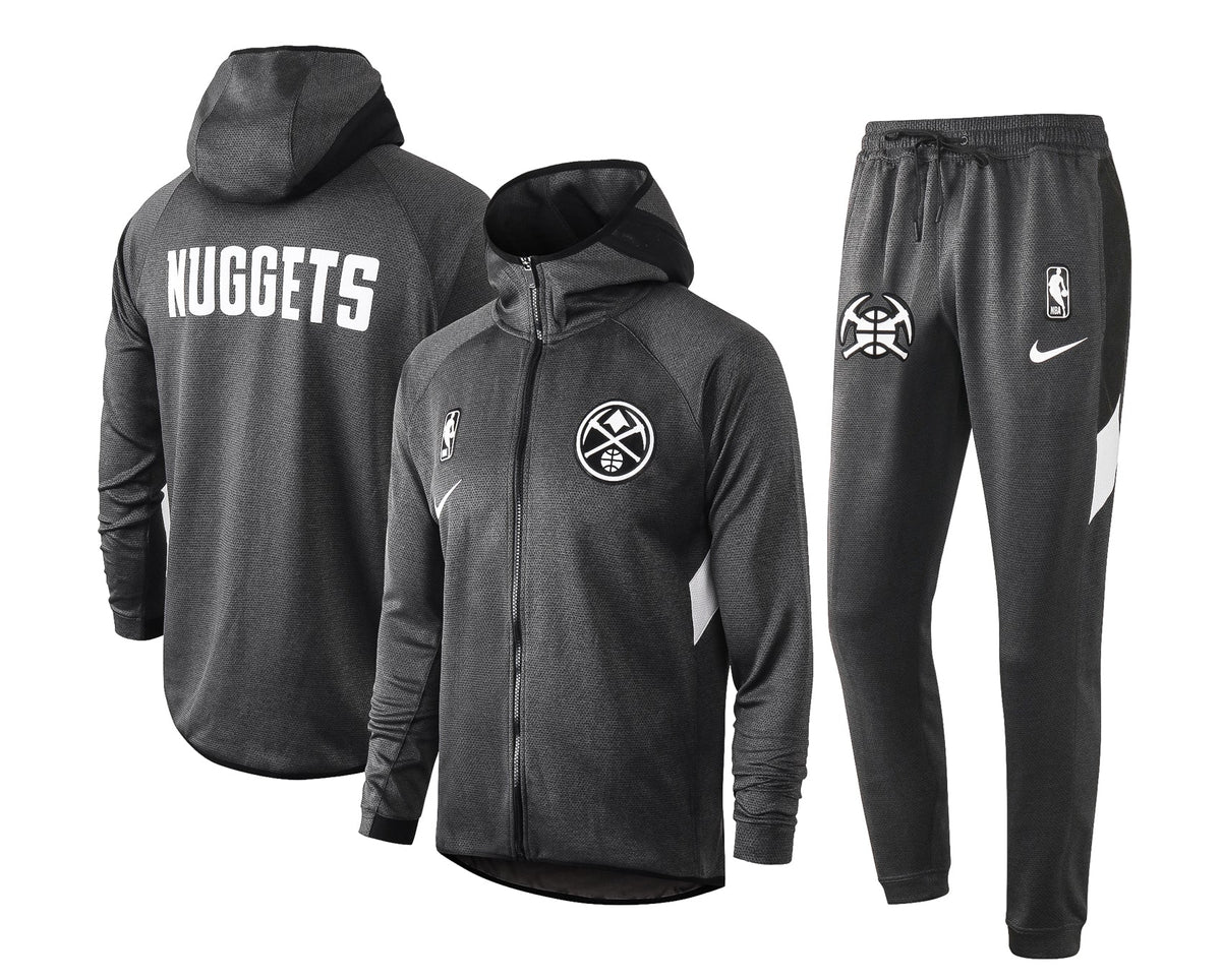 Set Nike NBA Therma Flex Denver Nuggets Black Training