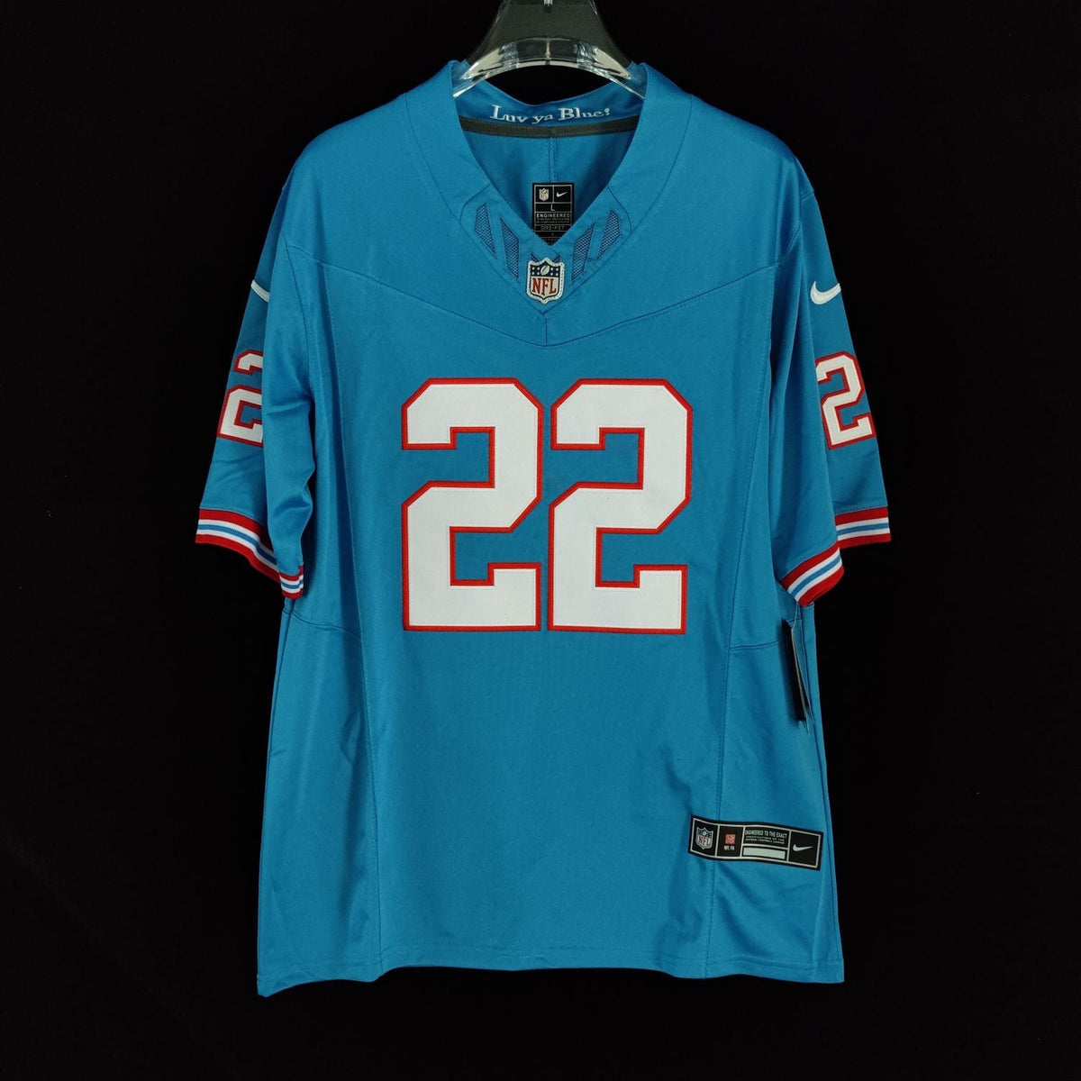 NFL Tennessee Titans Vapor F.U.S.E. Limited Jersey Blue Claro