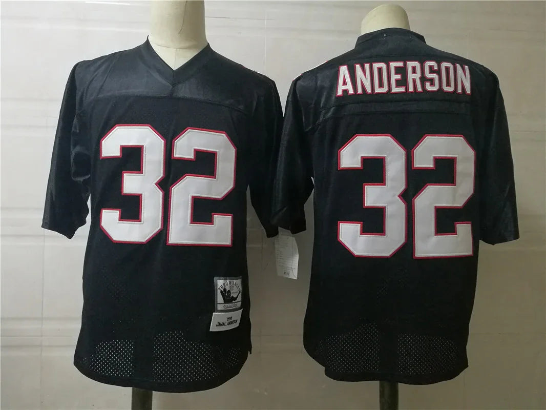 Jersey Atlanta Falcons Mitchell & Ness Throwback Black