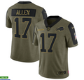 NFL Buffalo Bills Vapor Limited Jersey Salute To Service 2021