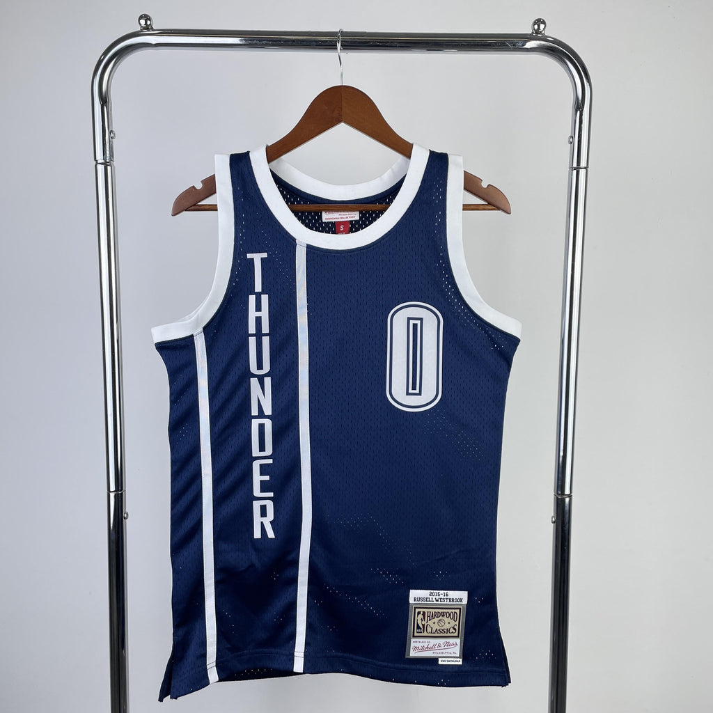 Jersey Swingman Oklahoma City Thunder Mitchell & Ness Hardwood Classics 2015/16