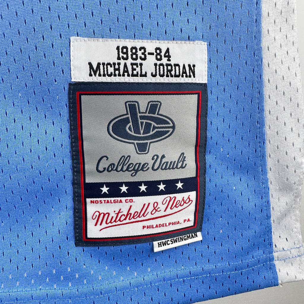 Jersey Swingman Michael Jordan University Of North Carolina Mitchell & Ness Hardwood Classics 1983