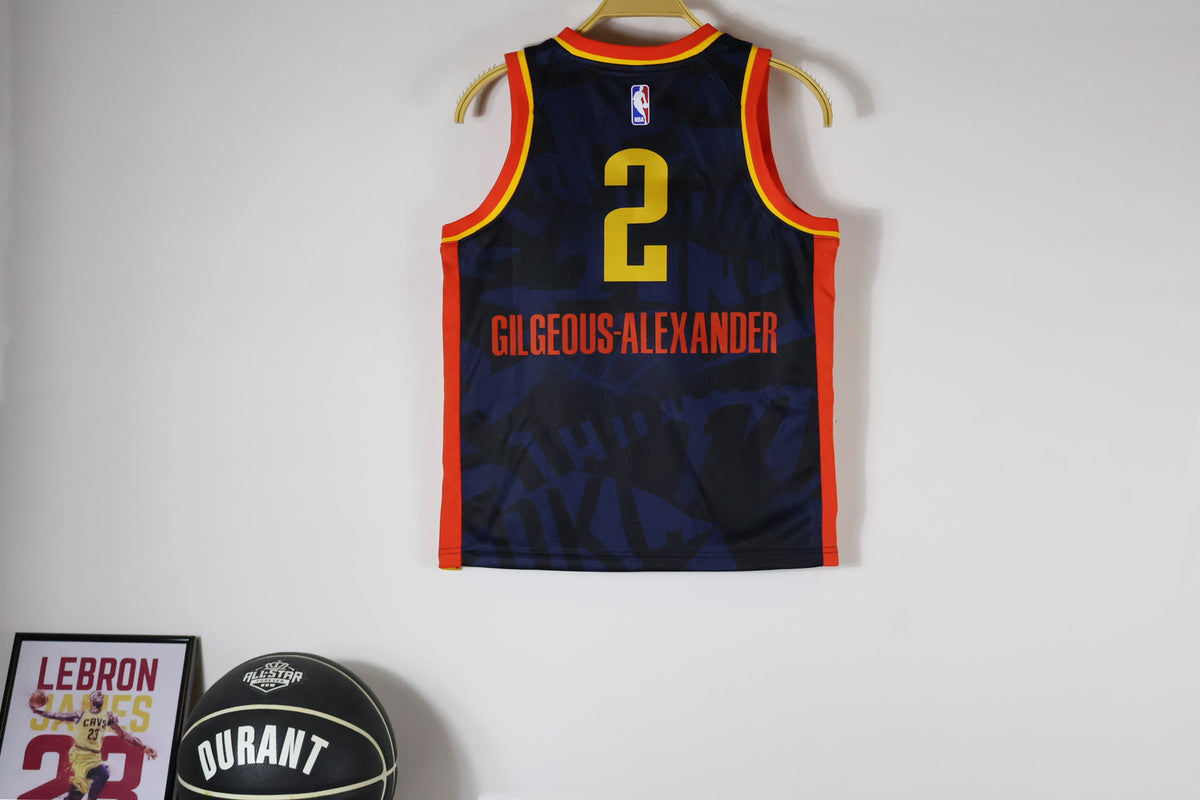 Jersey NBA Kids Oklahoma City Thunder City Edition