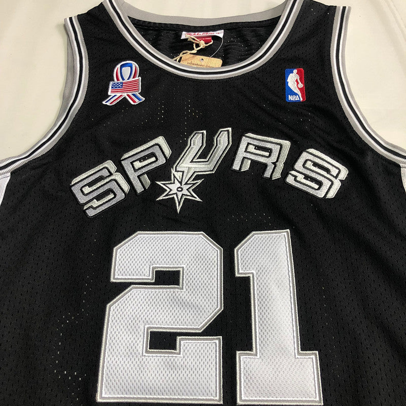Jersey Authentic San Antonio Spurs Tim Duncan 2001/02