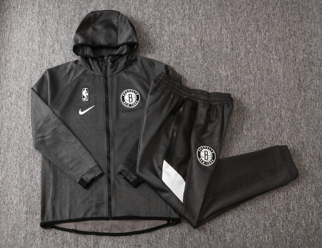 Set Nike NBA Therma Flex Brooklyn Nets Black Training
