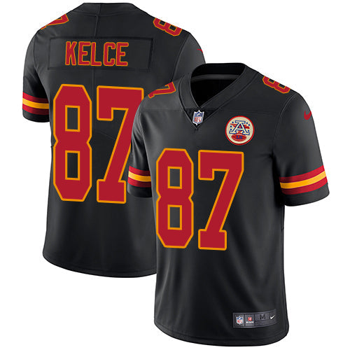 NFL Kansas City Chiefs Vapor Limited Jersey Black