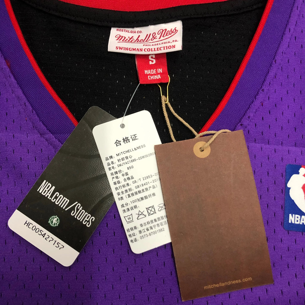 Jersey Swingman Toronto Raptors Mitchell & Ness Hardwood Classics 1999/00