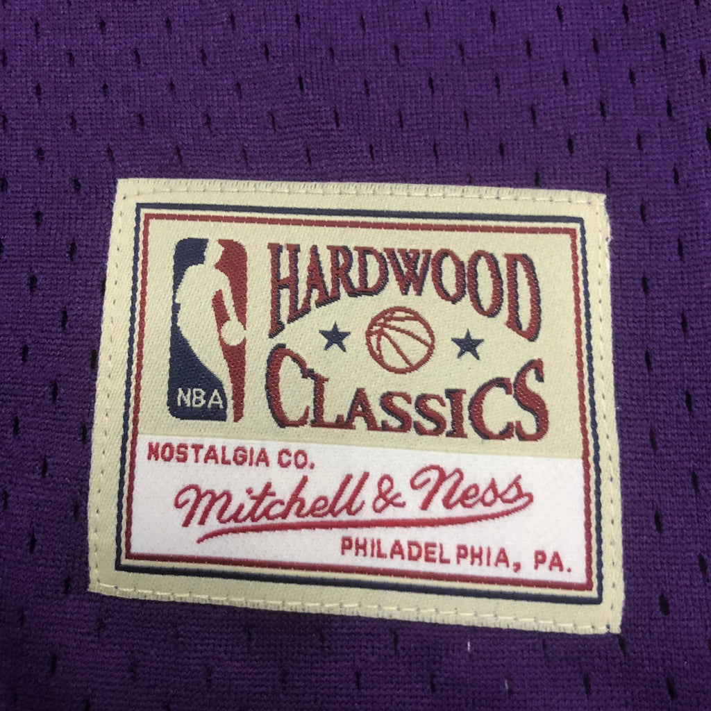 Jersey Cropped Kobe Bryant Los Angeles Lakers Mitchell & Ness Hardwood Classics Purple