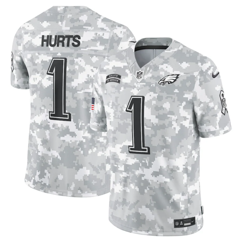 NFL Philadelphia Eagles Vapor F.U.S.E. Limited Jersey Salute To Service 2024