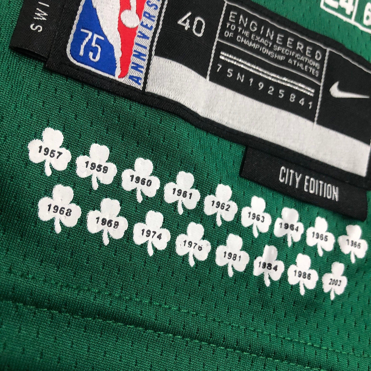Jersey Boston Celtics City Edition Diamond 75th