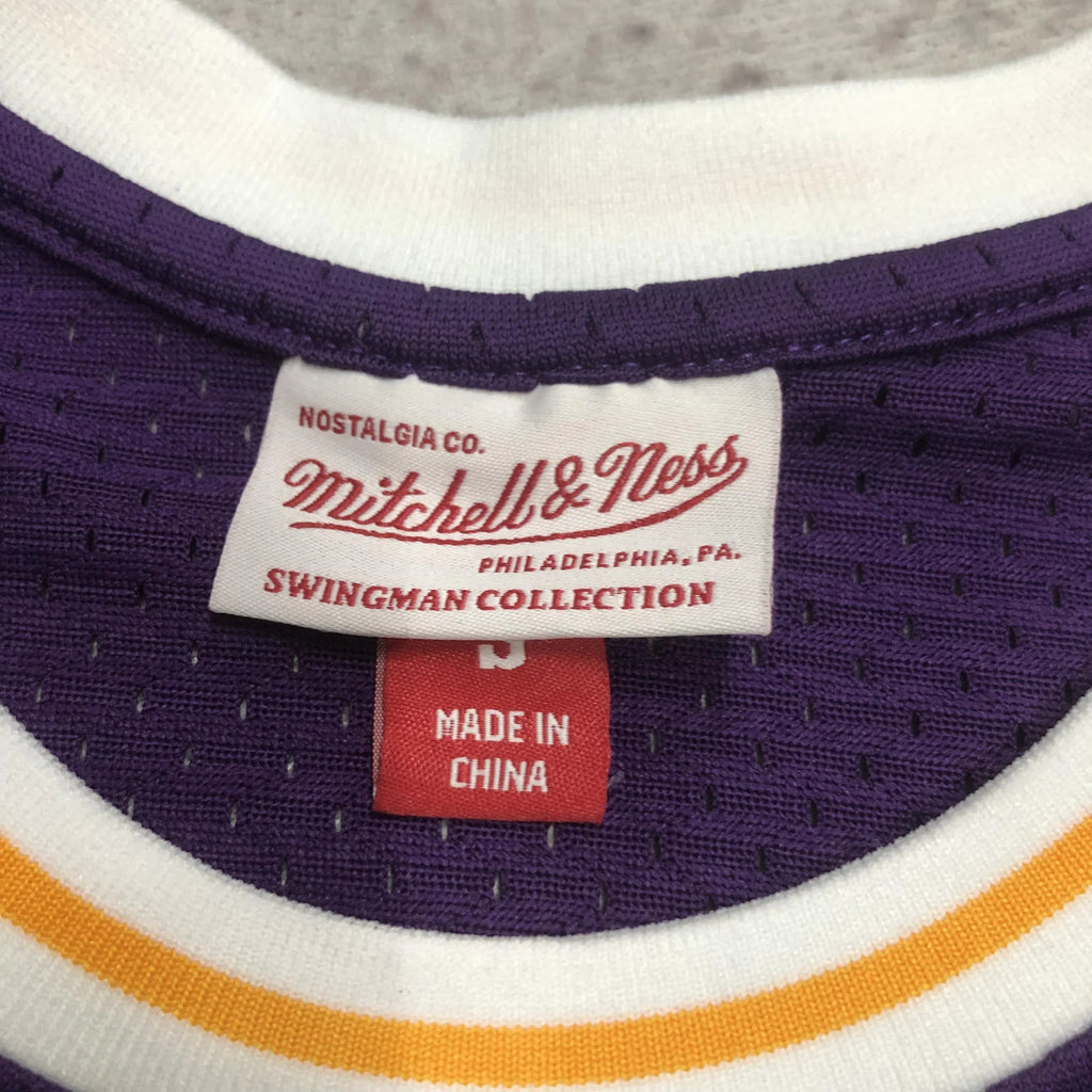 Jersey Swingman Los Angeles Lakers Mitchell & Ness Purple Hardwood Classics 1984/85