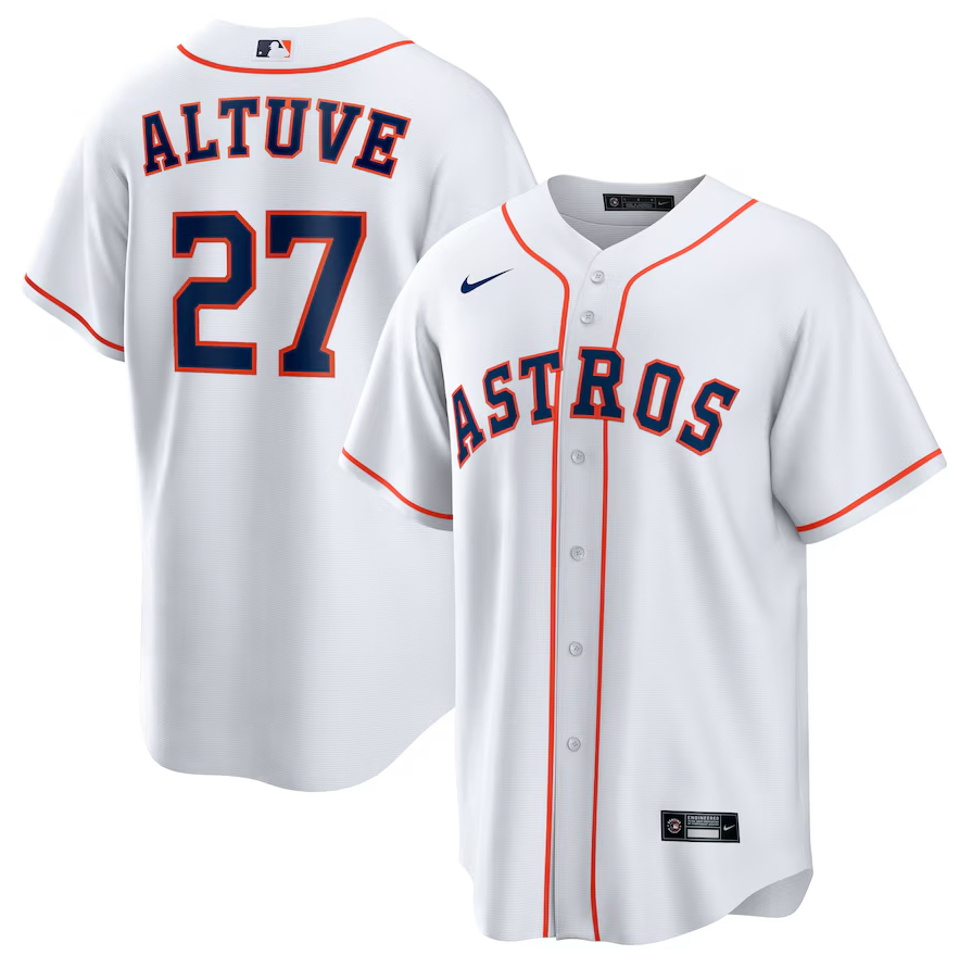 Jersey Houston Astros White Fan