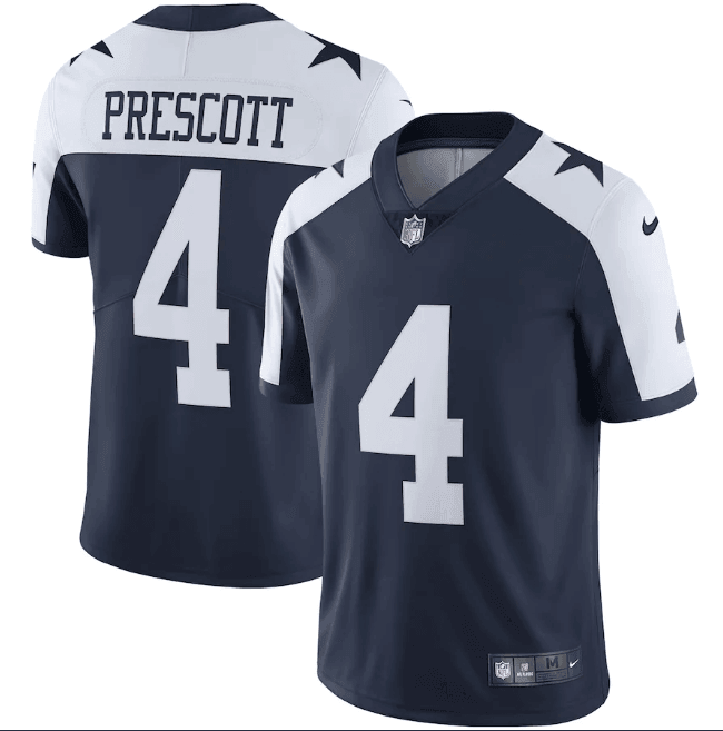 NFL Dallas Cowboys Vapor Limited Jersey Blue White