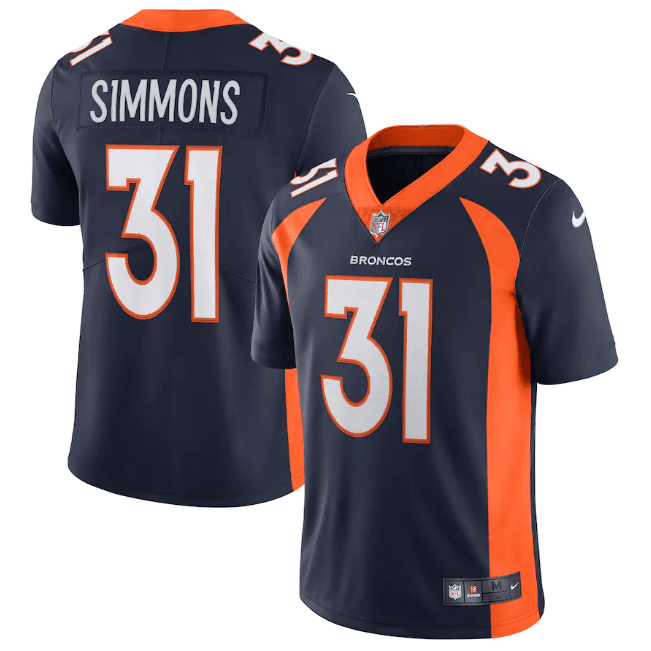 NFL Denver Broncos Vapor Limited Jersey Blue