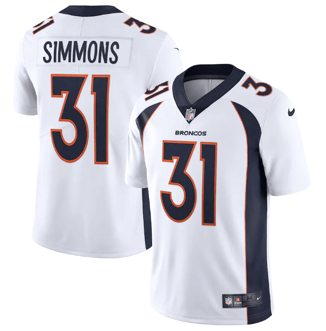 NFL Denver Broncos Vapor Limited Jersey White
