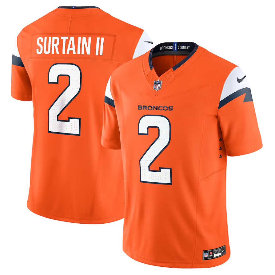 Jersey Youth Denver Broncos Vapor F.U.S.E. Limited Orange Mile High Collection