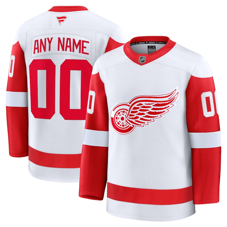 Jersey Detroit Red Wings Fanatics Away Premium White