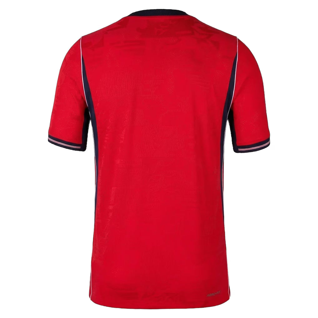 Jersey National Team England 2026 Player Men's - Red