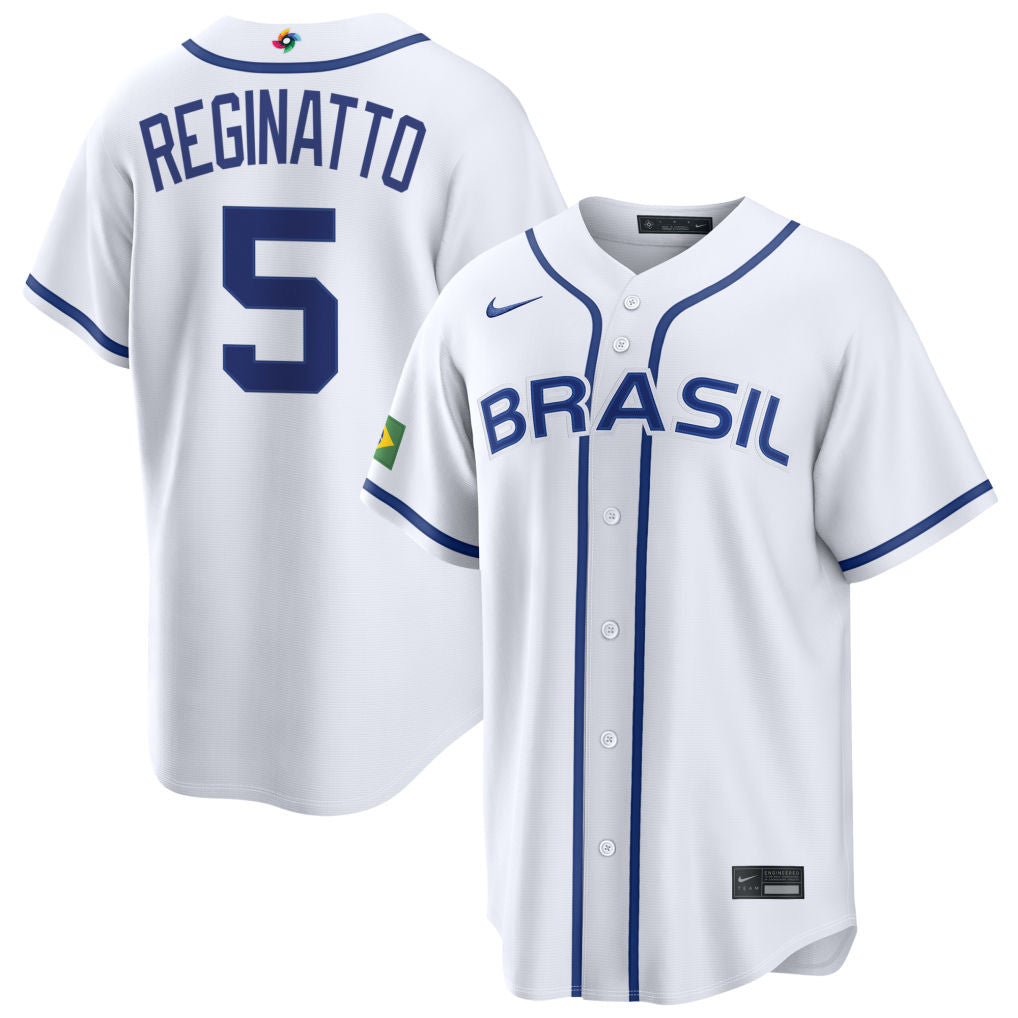 Jersey Beisebol Brasil WBC 2026 White