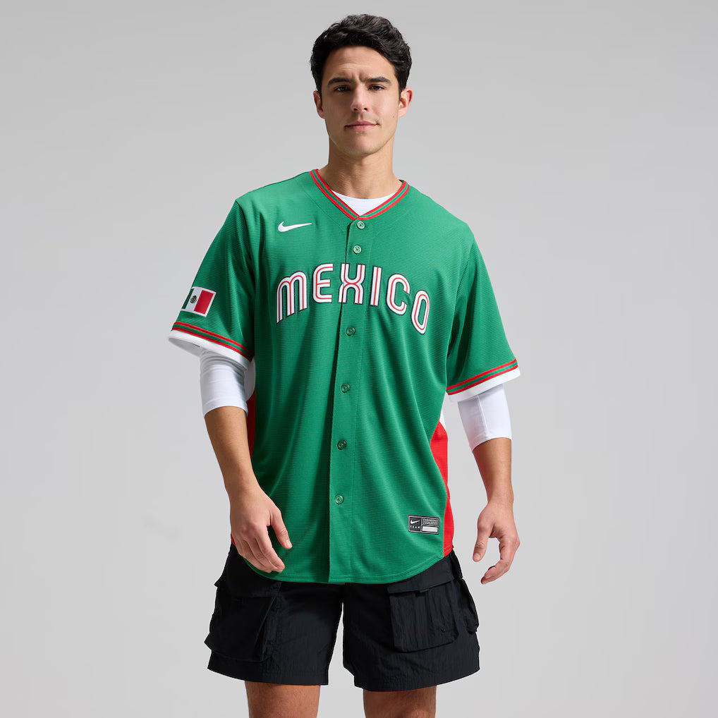 Jersey Beisebol Mexico WBC 2026 Green