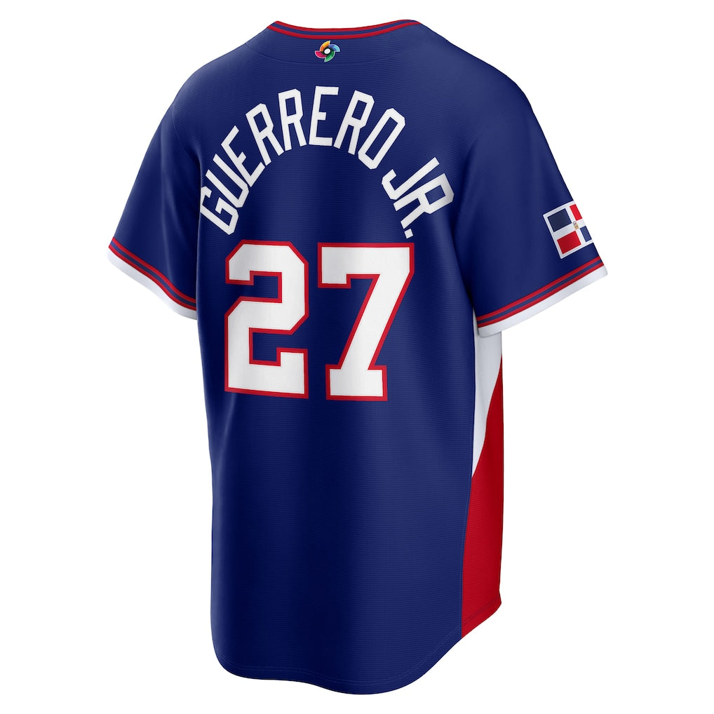 Jersey Beisebol Republic Dominicana WBC 2026 Blue
