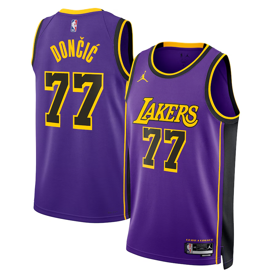 Jersey NBA Los Angeles Lakers Statement Edition Luka Dončić