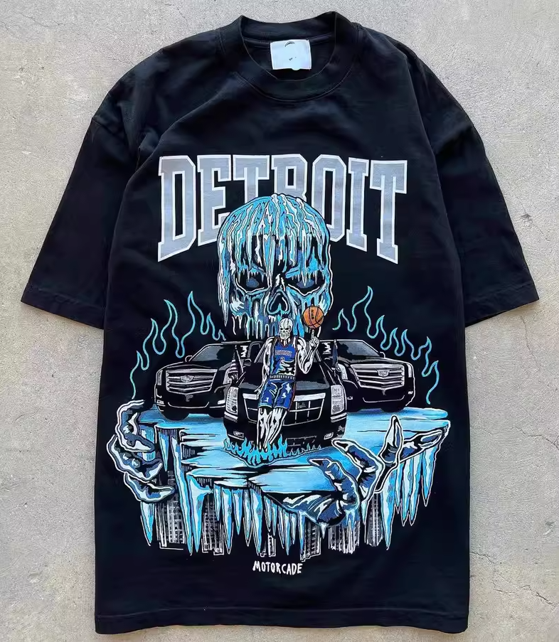 Warren Lotas NBA - T-Shirt Detroit Pistons "Motorcade"