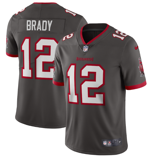 NFL Tampa Bay Buccaneers Vapor Limited Jersey Gray